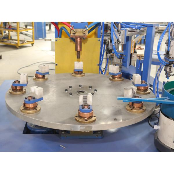 Full Automatic Rotary Table Spot Welding Machine Table Mounted For Nut