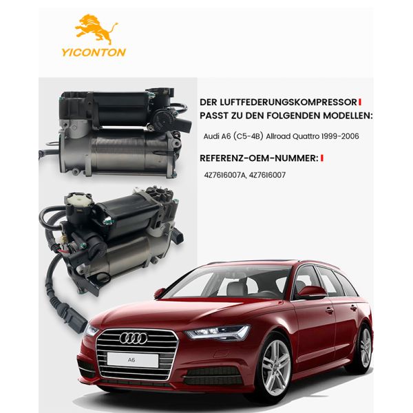 4154031060 Air Suspension Compressor Audi A6 (C5-4B) Quattro Edition 1997-2006 Models