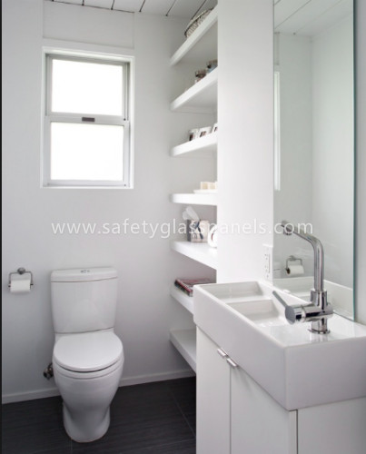 Acrylic Sheet Protected Silver Safety Glass Fitness / Gym Mirror Reflective Paint