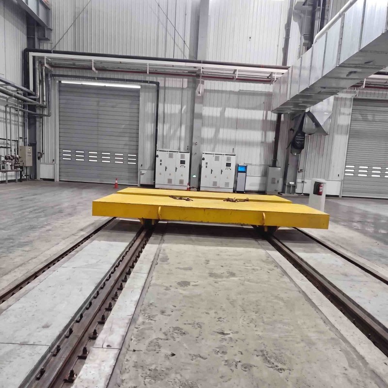 Heavy-Duty Industrial Rail Transfer Vehicle for Coating Lines