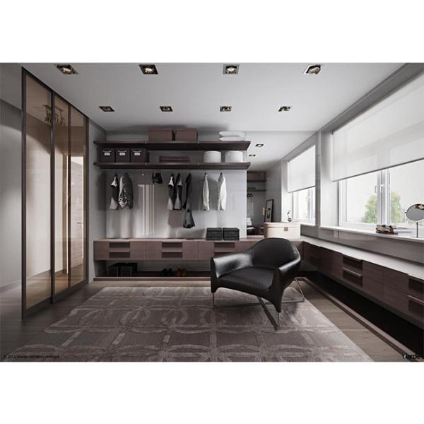 Прогулка мебели спальни обслуживания OEM простая открытая в кухонном шкафе хранения