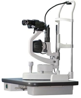 Magnification 10X 20X Ophthalmic Slit Lamp 52 - 78mm Pupillary Adjustment GD9011