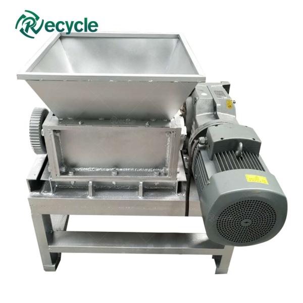 PS Shredding Material Suny Mini Polyurethane Foam Cloth Double Shaft Shredder Machine