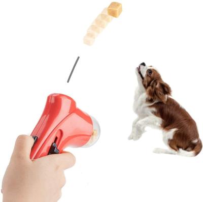 Creative Pet Toys Mini Pet Snack Launcher Interactive Jump Training Tools