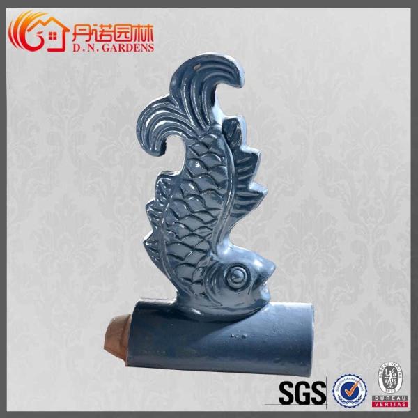 Glossy Chinese Roof Ornaments Handmade Buddhist Antique Chinese Roof Tile Figures
