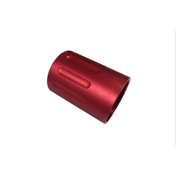 Микро- подвергая механической обработке анодированный алюминиевый CNC трубы повернул части