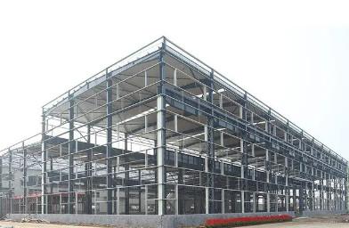 Prefab Q235 Commercial Steel Building Construction Retail Bussiness Pre Engineered Steel Building