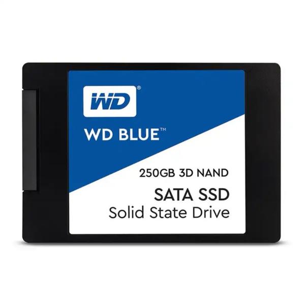 movimentação de disco rígido de circuito integrado azul NAND do SSD 250G SATA 3 para o caderno Desktop