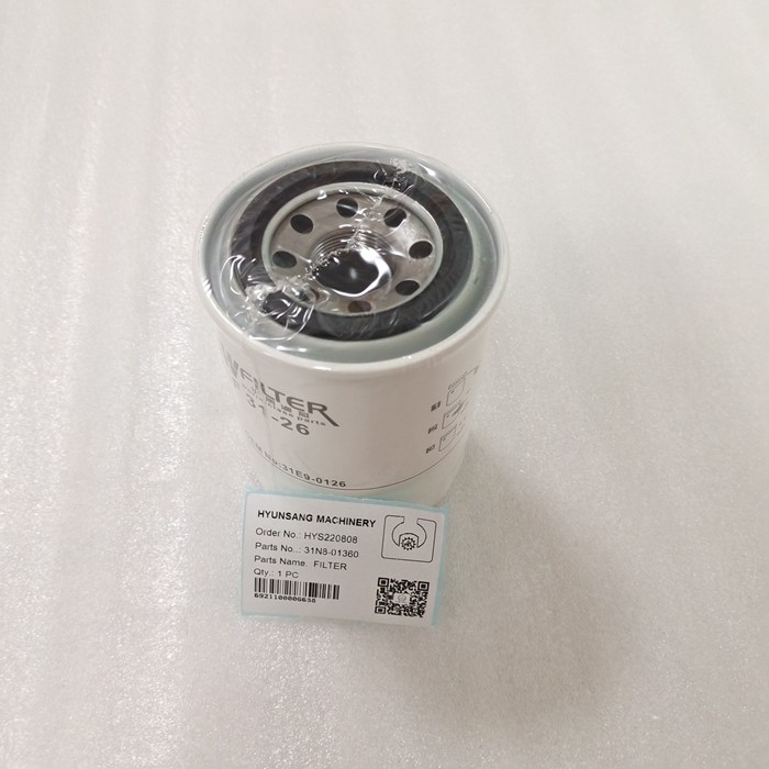 Фильтр 31N8-01360 стока строительного оборудования Hyunsang для HW140 R140LC-9