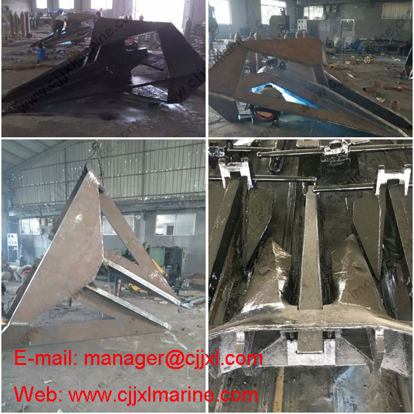 Galvanized Stainless Steel Yacht Anchor