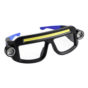 Multifunctional Glasses Light USB Charging Warning Compact Portable Hanging Ear