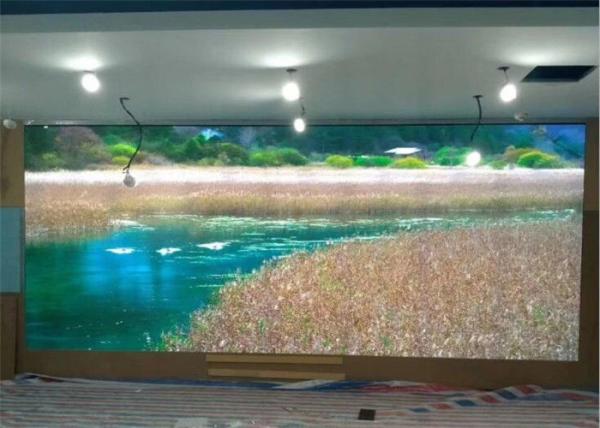 Passo video SMD2121 1920 do pixel da parede 2.5mm do diodo emissor de luz da sala de reunião HD - 2880Htz