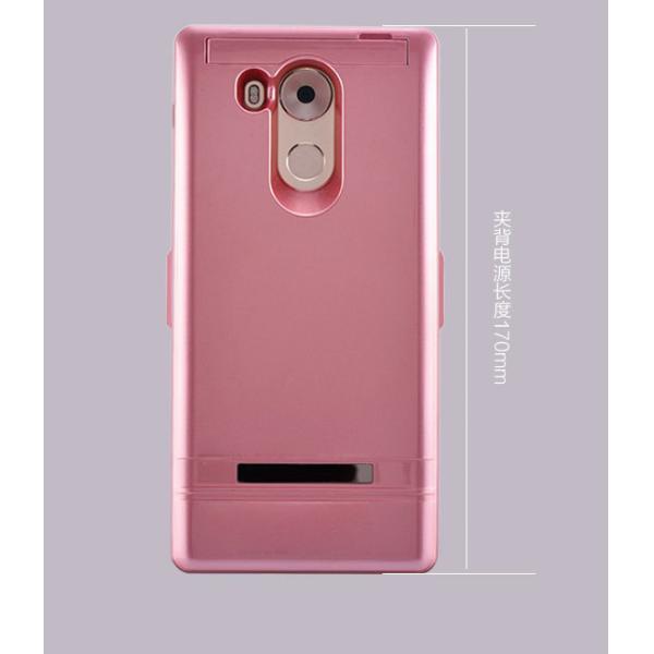 Cell Phone Back Up Charger Case Wireless Charging Power Bank 6000mAh For Huawei Mate 8