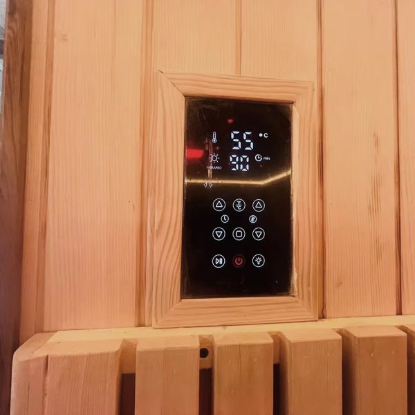 Deep Detox Hemlock Porch Bucket Cube Sauna Room