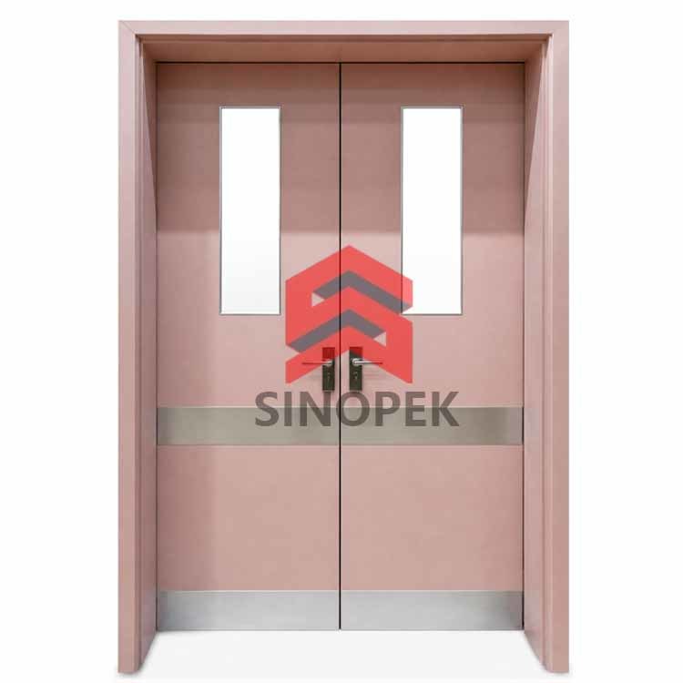 Medical Sealed Ward Door | Hermetic Isolation | Hospital Grade