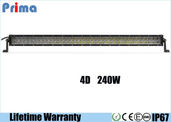 21600lm 42 240W LED Car Light Bar For Offroad Truck Spot / Flood / Combo Beam