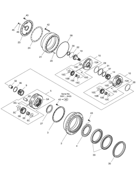 2180-6059 УПЛОТНЕНИЕ; ПЛАВАЯ части Doosan
