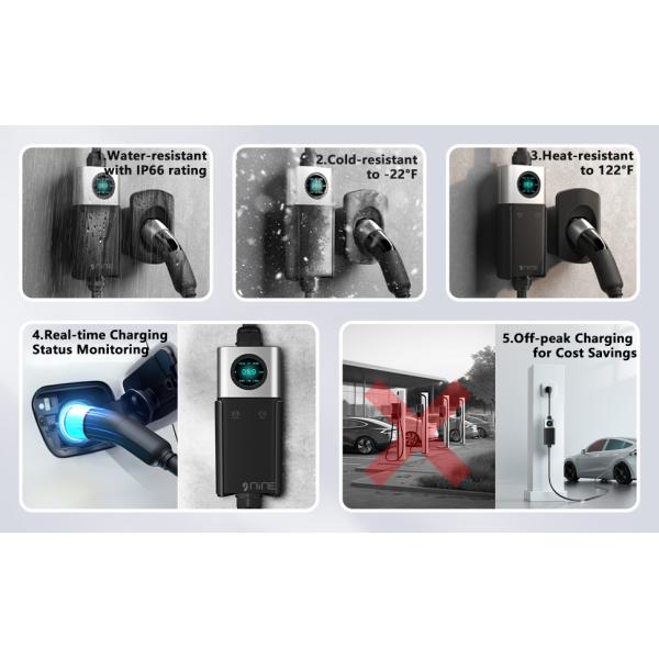 40A 9.6KW Cargador de coches eléctricos Tesla portátil 3.5kw 7kw 11kw 22KW 16A / 32A IP55