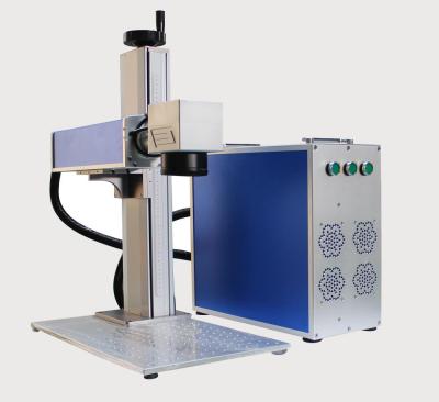 Máquina portátil da marcação do laser da fibra ótica com fonte de laser da fibra de Maxphotonics 20W