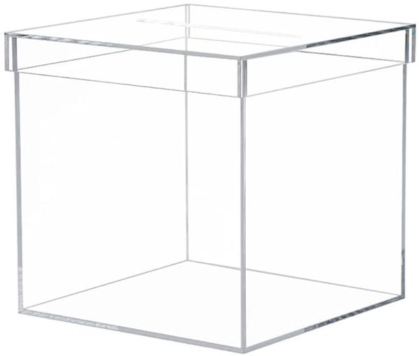 Case Acrylic Box Cards Deluxe Transparent Wedding Card With Cover Lucite Gift Money Box
