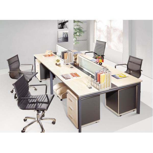 Офисная мебель л рабочего места штата доски финиша меламина сформировала 5 лет гарантии