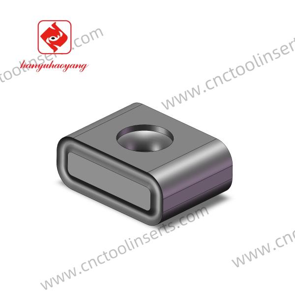 Insert de fresado CNC con recubrimiento PVD HYDP24051130 HYKH06, adecuado para el mecanizado de acero, acero inoxidable y otros materiales difíciles de mecanizar.