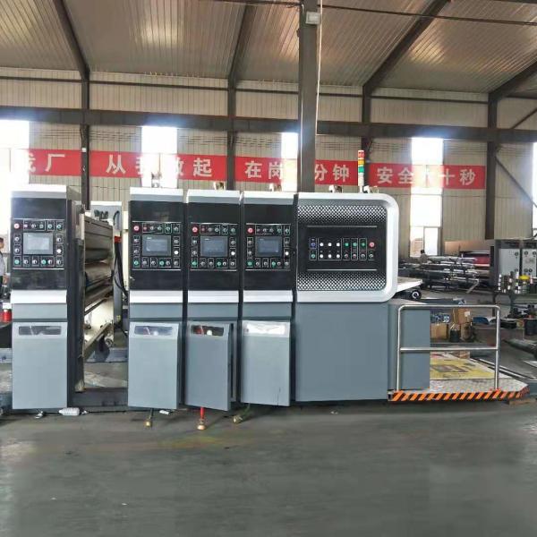 Corrugated Cardboard Flexo Printer Slotter Die Cutter Carton Box Making Machine