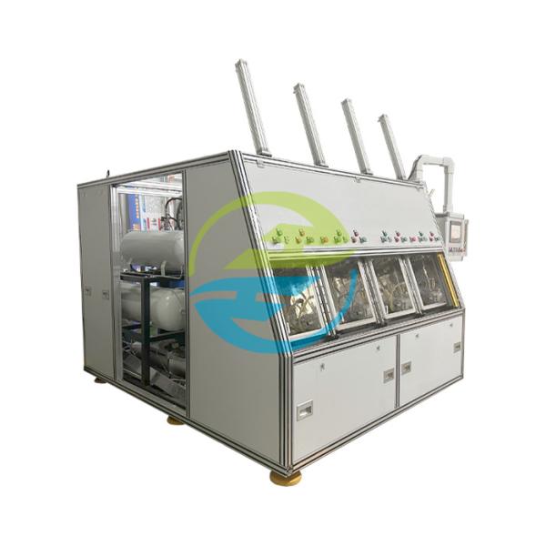 3.Mpa Four Chamber Hydrogen Nitrogen Leak Detection Equipment With Leak Testing Equipment