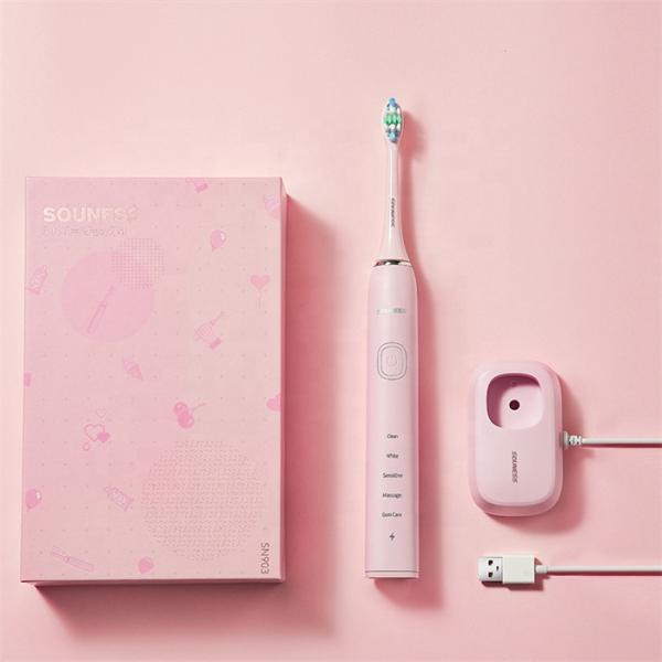 IPX7 Sonic Toothbrush 4 Hrs Charge Long Lasting Portable Electric Toothbrush SN903