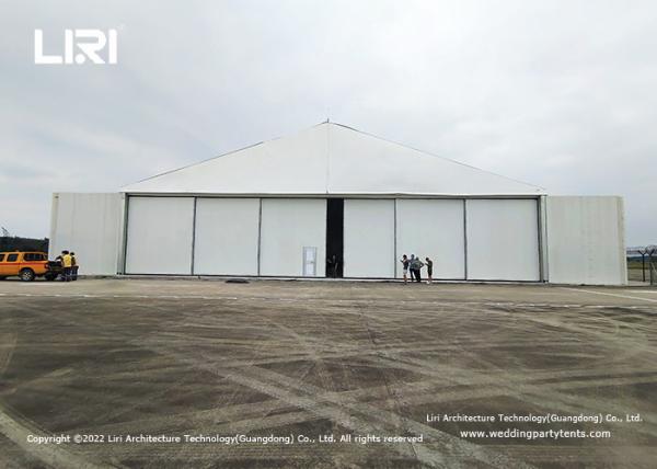 Customized Aircraft Tents Strong Aluminum Structure Marquee Hangar Tents