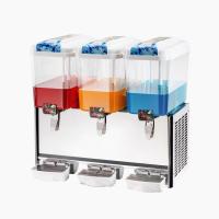 Juicer frio do distribuidor da bebida dos tanques 12L 3 com luz conduzida