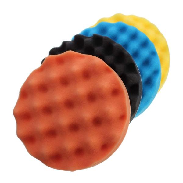 4Pcs/Set	Buffing полируя пусковые площадки 3 до 7 дюйма для индивидуально отполированного автомобиля
