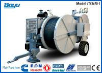 2 ligne hydraulique diamètre de roue de pompe de Rexroth d'Allemand de moteur diesel de Cummins de tendeur 1700mm de x 70KN