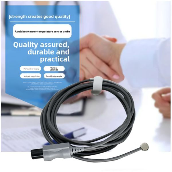 GE Ohmeda Giraffe Adult Body Temperature Sensor Probe Ozone Disinfecting for Medical Use