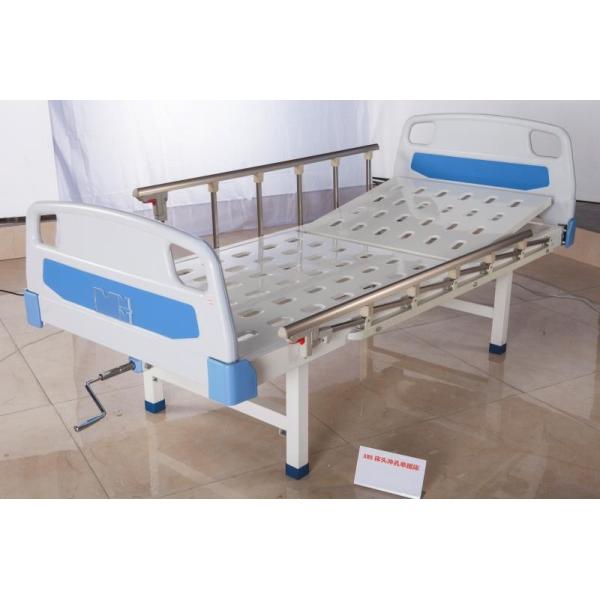 Hospital ABS Single Crank Hospital Bed 1 Function Hospital Bed