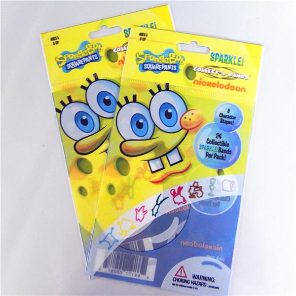 Resealable Custom Printed Packing Bags Stationery Small Gift Packing Bags With Header