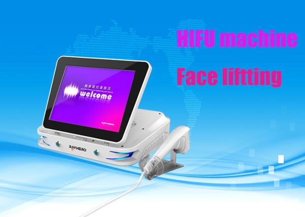 3D High Intensity Focused Ultrasound Face Lift Machine For Double Chin