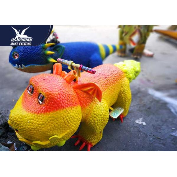 Remote Control Motorized Animal Scooters Of Silicone Rubber / Self Propelled Scooter Animals