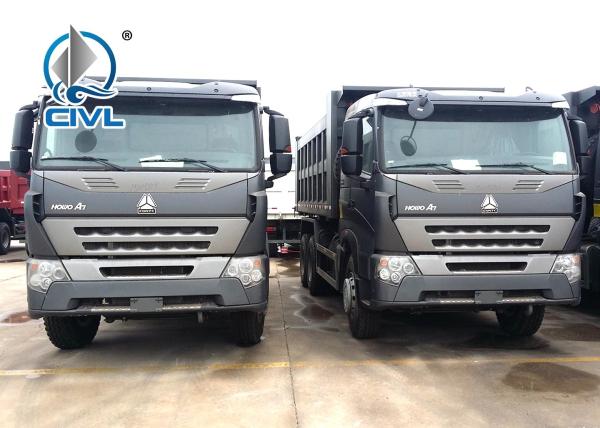 12 Tires Heavy Duty Dump Truck 60 Ton / Howo Tipper 6x4 Sinotruk Dump Truck