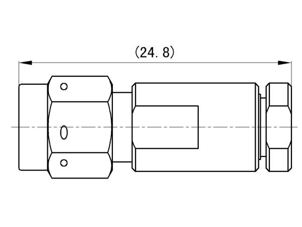 2.92mm Male RF Coaxial Connector – Stainless Steel, High Salt Spray, for FSE-360 Cable