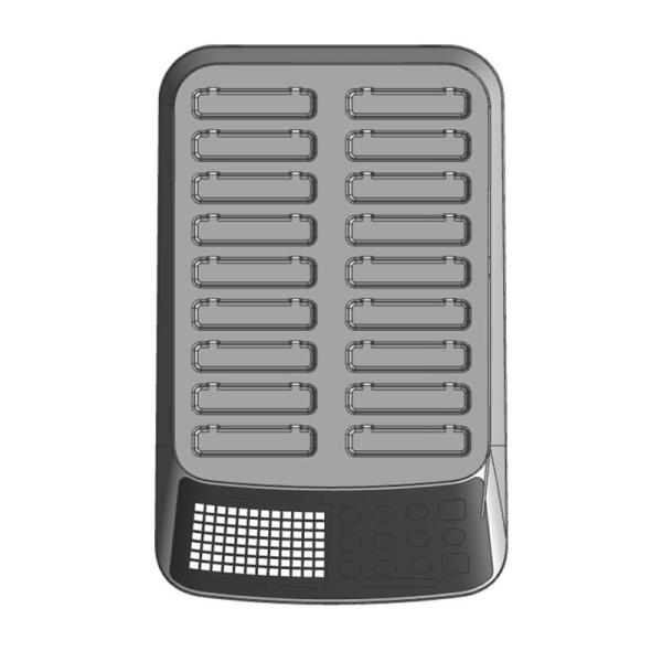 New wireless 433mhz waterproof guest coaster pagers system for waiter calling customer waiting in queue