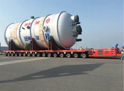 30t-50t Load Capacity Durable Self-Propelled Modular Transporter SPMT with S690 Steel