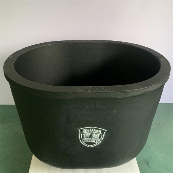 Creuset cylindrique en graphite et argile réfractaire 15,5 kg pour la fusion