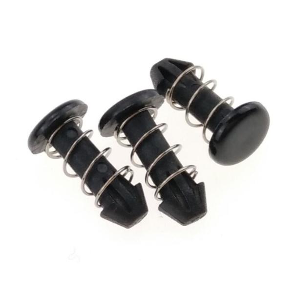 Black plastic Nylon Spring Rivets for Computer