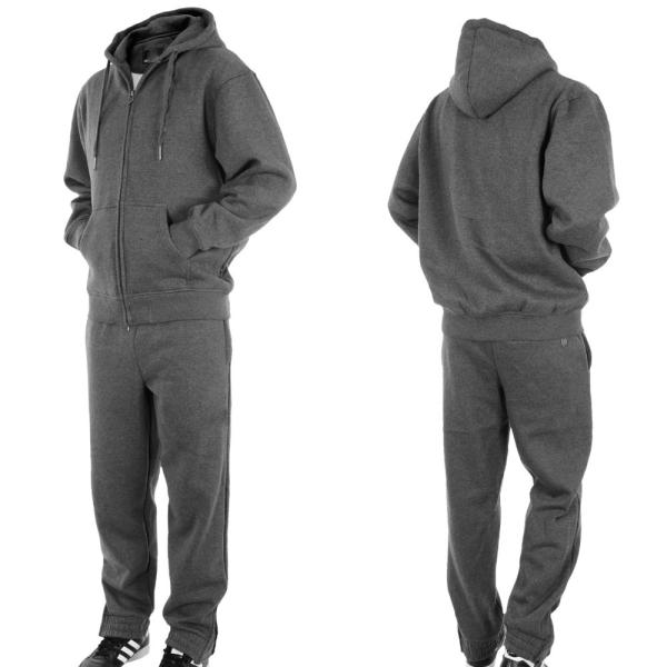 Soft Casual Mens Sports Tracksuits Embroidery Cotton / Polyester Material