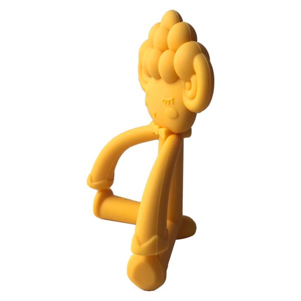 Cartoon Shape Baby Teether Toys Food Grade BPA Free DIY Silicone Teether