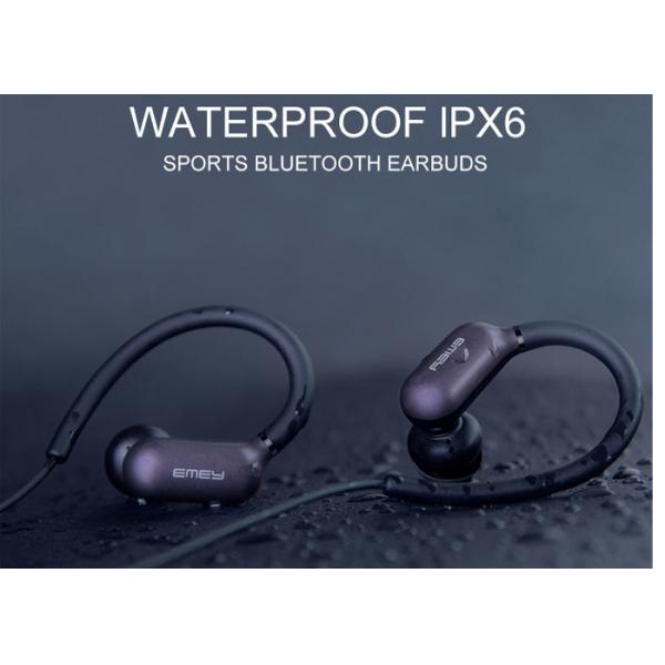 Anti - Off Wireless Bluetooth Sport Earbuds Mini Size Waterproof IPX6