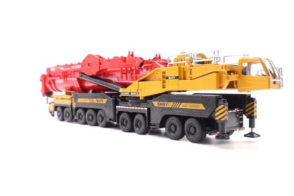 Shacman Heavy Industry 1:50SAC1600S All Ground Engineering Crane Alloy Collection Gift Model