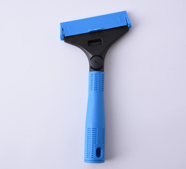 4 Inch Janitorial Cleaning Tools Blue Floor And Wall Scraper