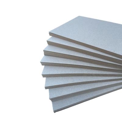 1000gsm Grey Cardboard Paper Uncoated Clay Grey Back Paperboard